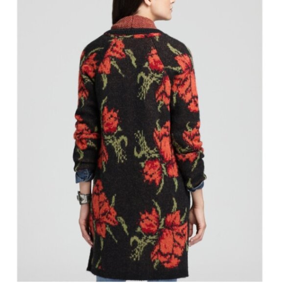 Free People  Flower Power Sweater Cardigan - Picture 1 of 12